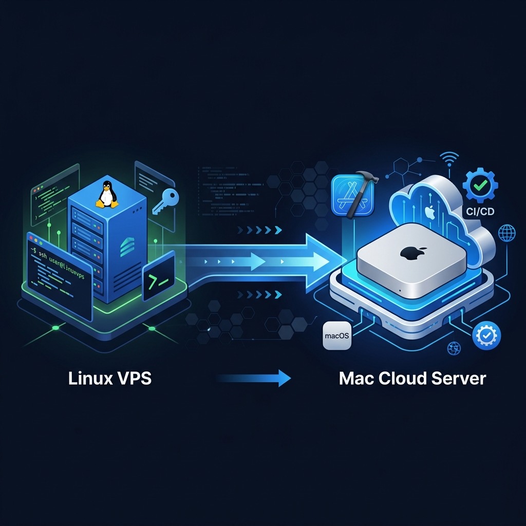 Путь миграции с Linux VPS на Mac cloud сервер