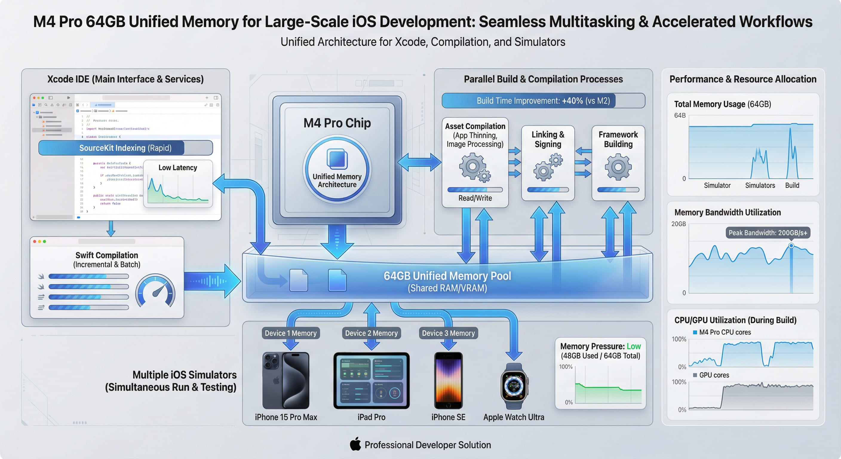 M4 Pro Unified Memory Architecture